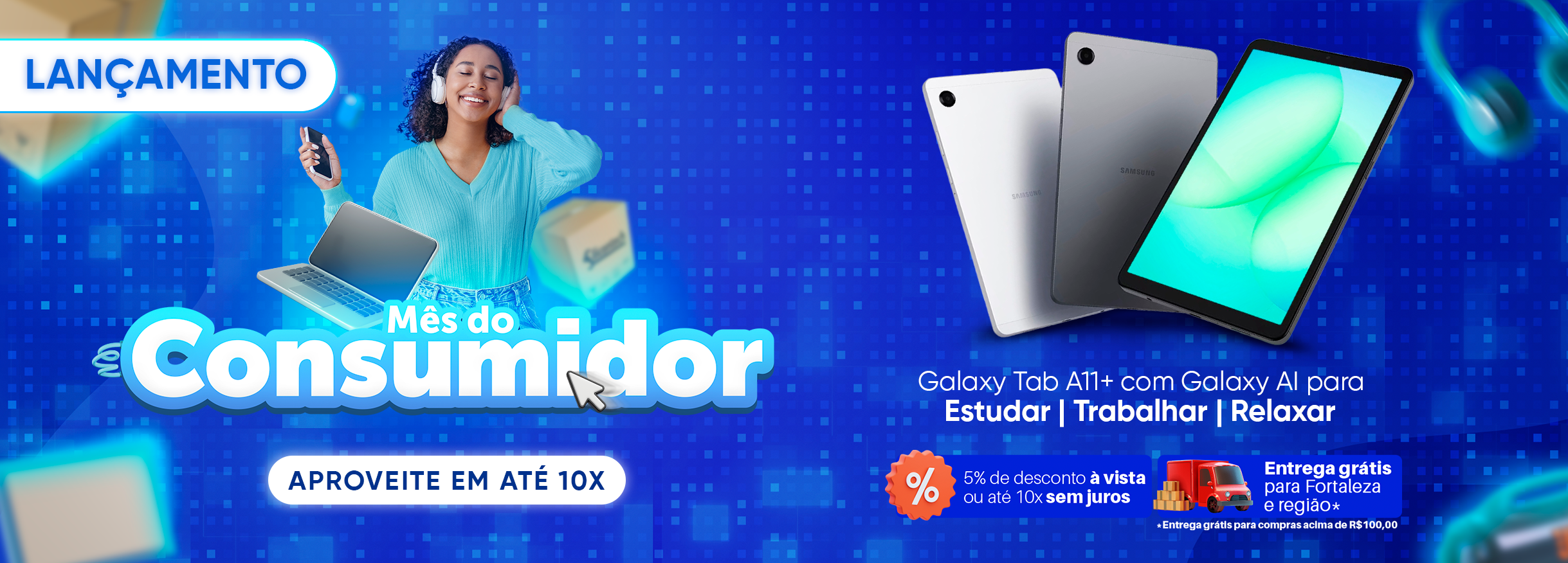 Mês do consumidor A11+