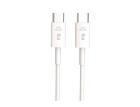Cabo Usb Tipo-C X Usb Tipo-C Para Samsung Iphone 14 E 15 3A/20W Power Delivery 1 Metro Tc20W Elg - 1