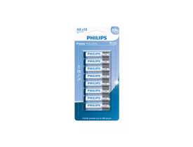 Kit De Pilhas Alcalina Aa Com 16 Unidades Lr6P16B/59 Philips - 1