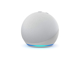 Caixa De Som Alexa Echo Dot 5 Ger Display Integrado Branco Amazon - 1