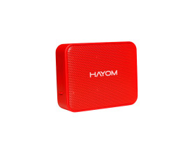 Caixa De Som Bluetooth Ipx7 Vermelho Cp2702 Hayom - 1
