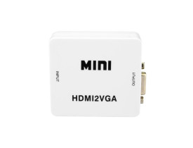 Conversor Mini Hdmi F  X Vga F Com Audio Ad0383 Global - 1