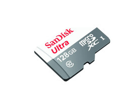 Memory Card 128Gb Micro Sdxc Ultra Classe 10 Sdsquns-128G-Gn6Mn Sandisk - 1