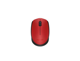Mouse Sem Fio * Optico M170 Vermelho Logitech - 1