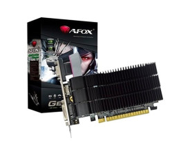 PLACA DE VIDEO 1GB DDR3 GT210 LOW PROFILE C/DVI/HDMI/VGA 64BITS AF210-1024D3L5V2 AFOX - 1