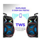 Caixa De Som Bluetooth Amplificada Portatil 400W 110V/220V Cm-400 Mondial - 3
