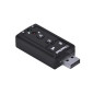 ADAPTADOR PLACA DE SOM USB 7.1 CANAIS VIRTUAL AUSB71 VINIK - 2