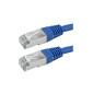 Cabo Patch Cord Cat6 2,0 Metros  Ftp Azul 5+ - 2