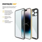 Case Para Iphone 14 Pro Max 360° Termoplastico Frente E Verso Preta Gs-5368 Gshield - 5