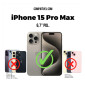 Case Para Iphone 15 Pro Max Defender Preta Gs-7934 Gshield - 2