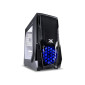 Gabinete Gamer Atx Vx Gaming Sem Fonte Lateral Em Acrilico Frontal Com Led Azul Vinik - 1