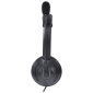 Headset Biauricular Usb Com Microfone Corp Vk390 Preto Vinik - 5