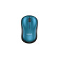 Mouse Mini * Sem Fio Optico M185 Azul Logitech - 2