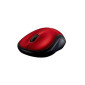 Mouse Mini * Sem Fio Optico M185 Vermelho Logitech - 2