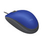 Mouse Usb ** Optico M110 Azul Logitech - 3
