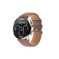 Relogio Smartwatch ** 1.3" Amoled Compat.Com IOS E Android Com Pulseira De Couro Marrom Lvw-50 Level - 1