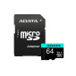 Memory Card 64Gb Micro V10 100Mb/S Ultra C10 Ausdh64Guicl10A1-Ra1 Adata - 1