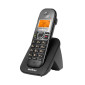 TELEFONE SEM FIO + 1 RAMAL PRETO TS5122 INTELBRAS - 1