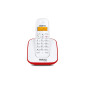 Telefone Sem Fio Ts3110 Id Branco E Vermelho Intelbras - 1