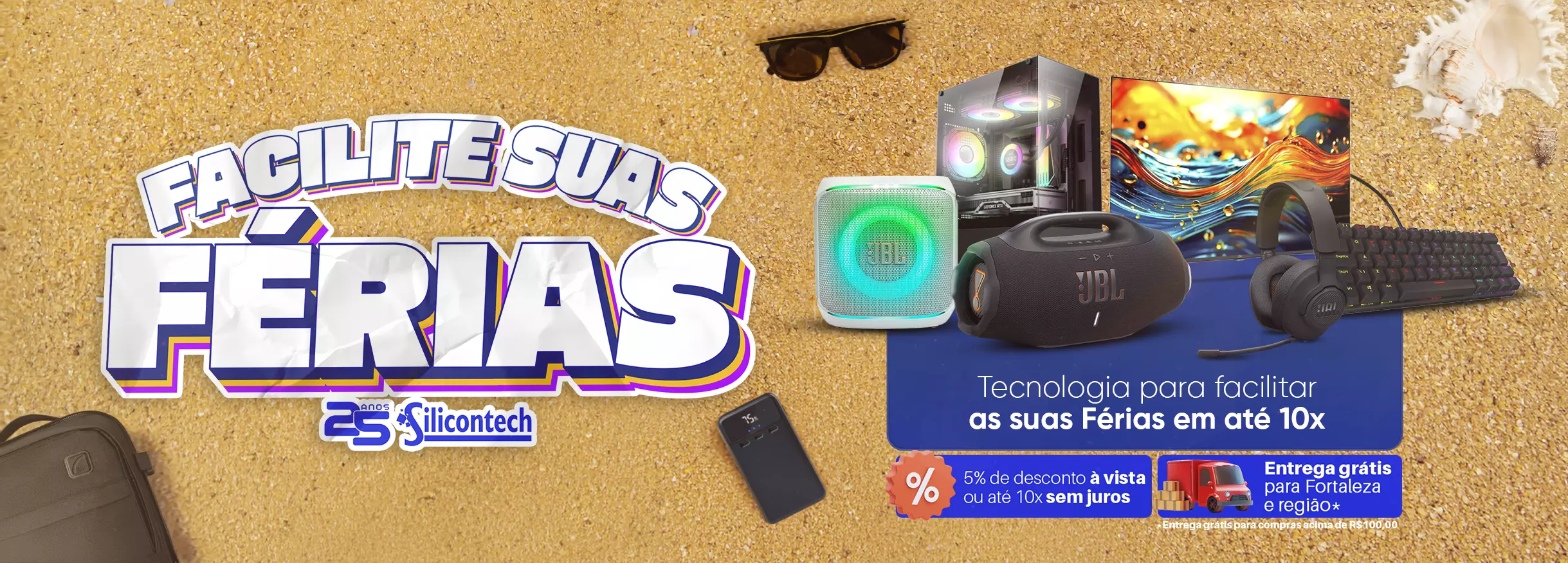 Facilite suas férias