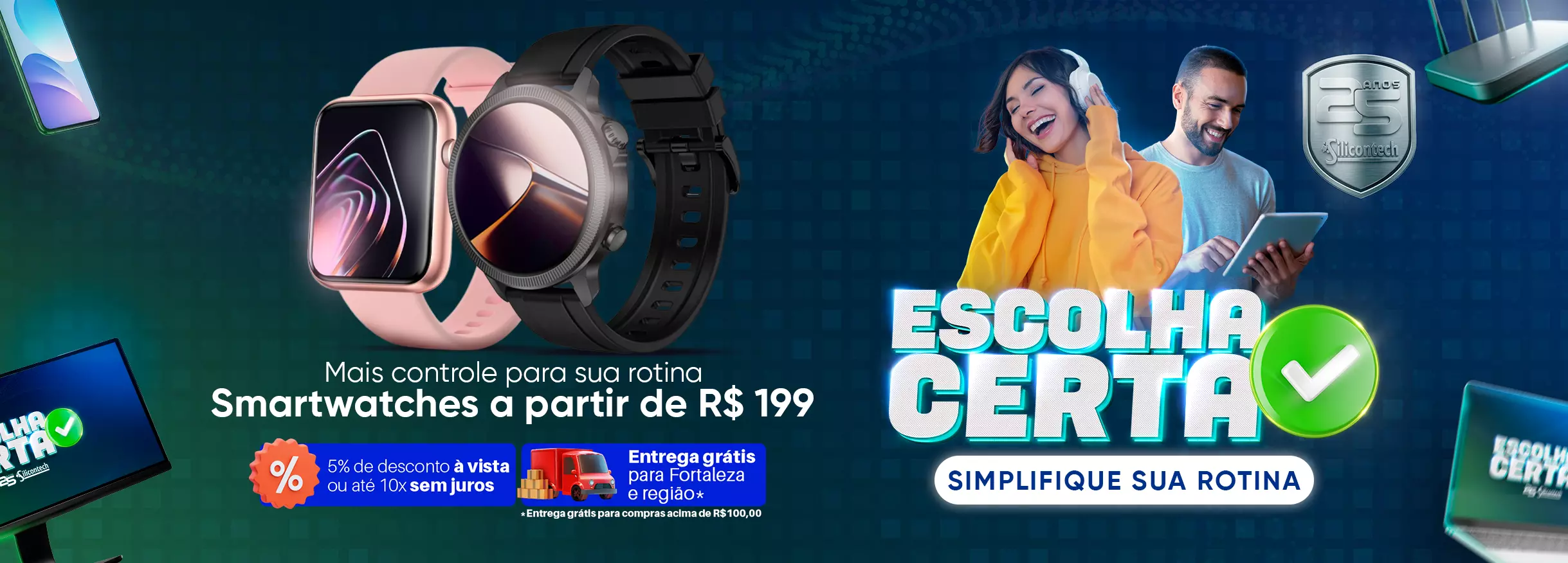 Escolha Certa Smartwatchs