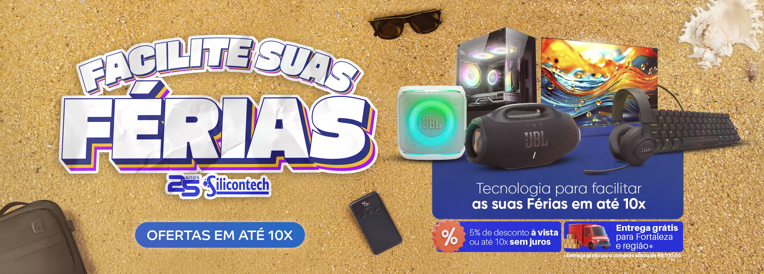 Facilite suas férias