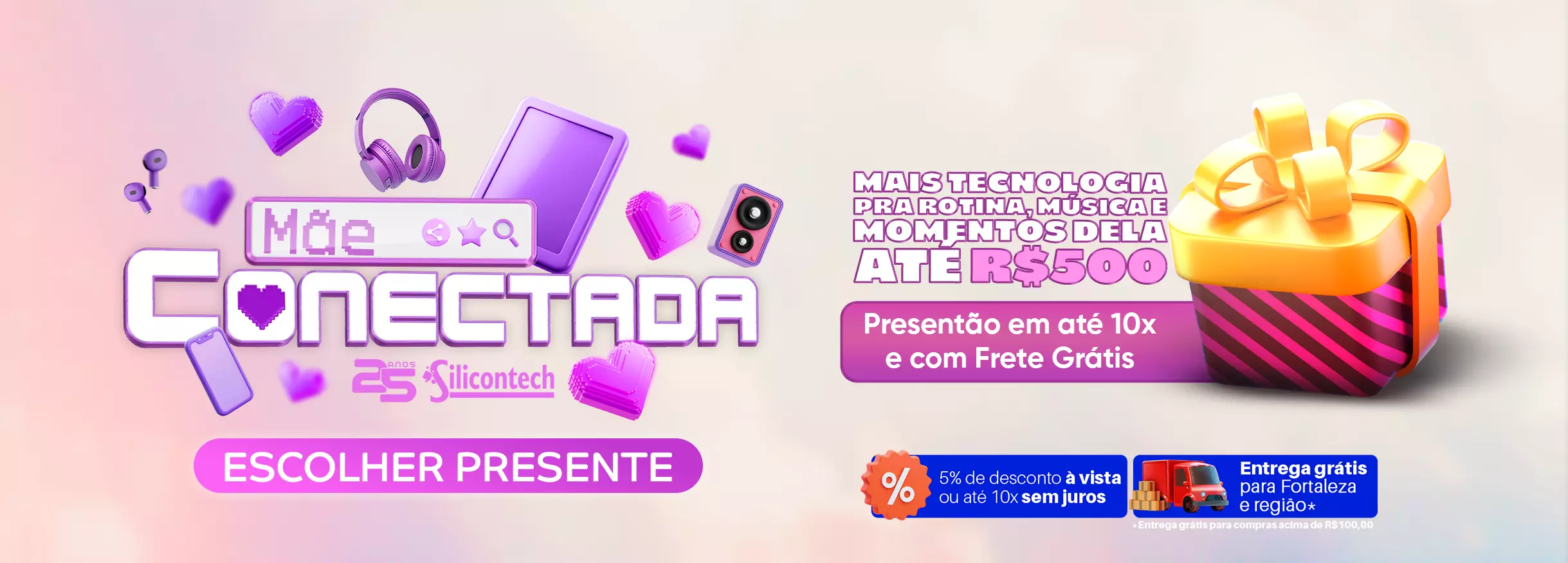 Mãe Conectada 2026 500 Reais