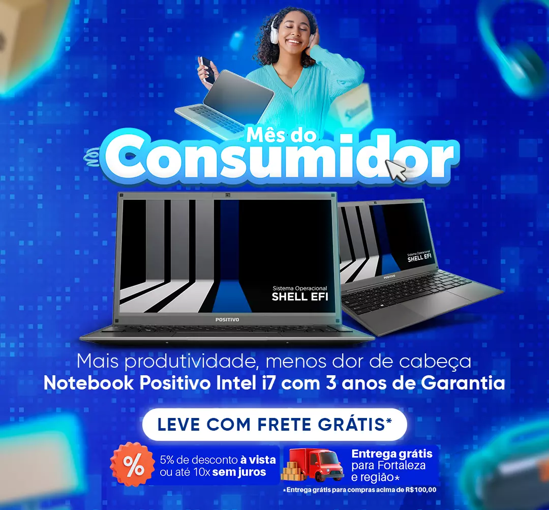 Mês do consumidor Notebook Positivo Mobile