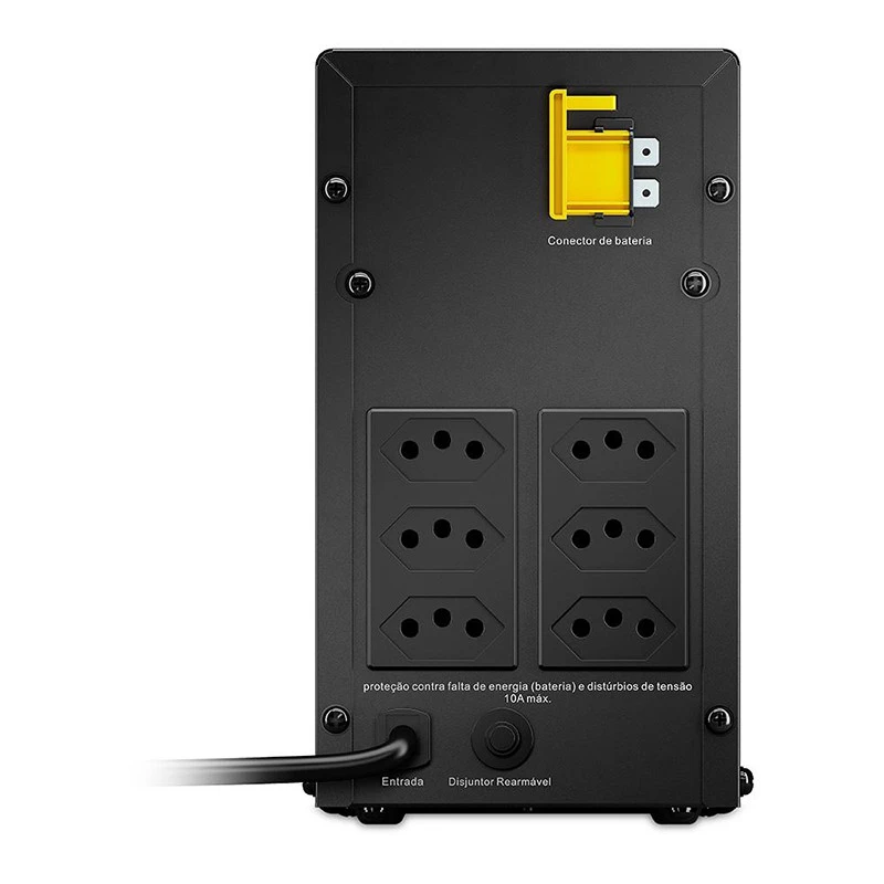 Nobreak 1200Va Back-Ups Entrada Bivolt Saida 115V 01 Bateria 12V