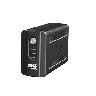 Nobreak 600Va Mini 3 Entrada Bivolt Saida 120V 01 Bateria 12V/07Ah 90.A1.006100 Nhs - 1