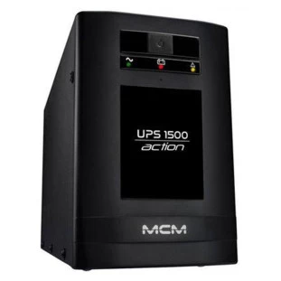 Nobreak 1500Va Action 3.1 Entrava Bivolt Saida 115V 02 Bateria 12V/07Ah Ups0230 Mcm - 1