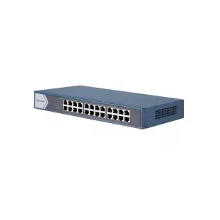 Switch 24 Portas Gigabit Metalico10/100/1000 Ds-3e0524-E Hikvision - 1