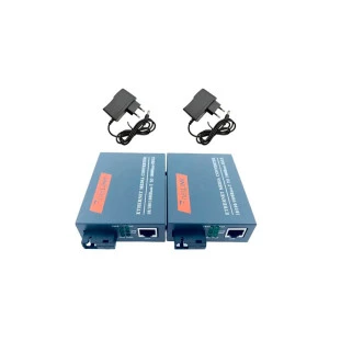 Conversor De Midia (PAR) 10/100/1000 Gigabit Sc 20Km A+b Htb-Gs-03 Netlink - 1