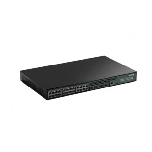 Switch 24 Portas 10/100/1000 Poe GIgabit Gerenciavel + 4 Portas Sfp 1000 Base-X S2328G-Pa Intelbras - 1