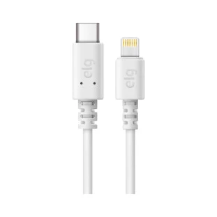 Cabo Usb Tipo-C X Usb Lightning Para Iphone 8/X/Xr/11/12/13 1M Branco Tcl20 Elg - 1