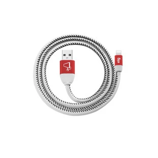 Cabo Usb X Usb Lightning Para Iphone 8/X/Xr/11/12/13 1 Metro Skn810Wh Elg - 1