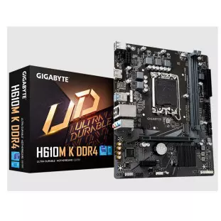 Placa Mae 1700 H610 Ddr4 12/13/14 Ger Hdmi Matx H610M K Gigabyte - 1