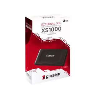 Ssd Externo 2Tb Usb 3.2" Sata III Sxs1000/2000G Kingston - 1