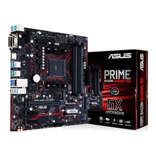 Placa Mae Amd B450M Gaming Am4/Ryzen 4X Ddr4 3200/2933/2666/2400/2133 Mhz Amd Asus - 1