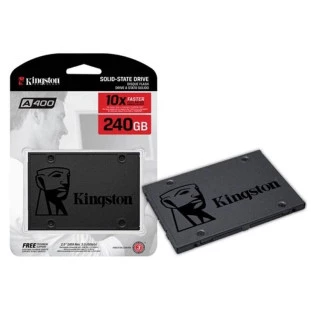 SSD 240GB 2.5" SATA III LEITURA 500MB/S GRAVACAO 350MB/S SA400S37A/240G KINGSTON - 1