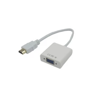 CABO CONVERSOR HDMI X VGA COM AUDIO USB BR CABOS CE - 1