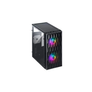 Gabinete Gamer Micro Atx Wave Sem Fonte Lateral Em Acrilico Preto Ggwacbk Vinik