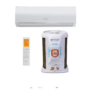 Ar Condicionado Split 9.000 Btus 220V Inverter High WallI Frio 42Affci09S5/38Tfci09S5 St Midea - 1