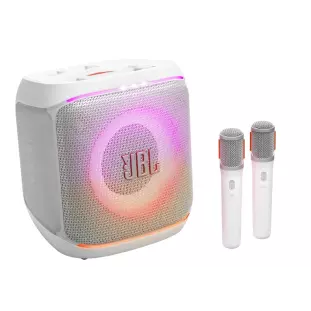 Caixa De Som Partybox Encore 2 Com Dois Microfones Branca 100W Bluetooth Jblpbencore22Micwbr Jbl