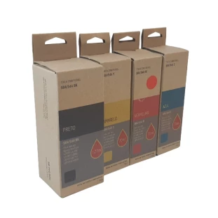 Refil Tinta 70Ml Amarelo Compativel Epson Eco Tank 504/544 Rhb - 1