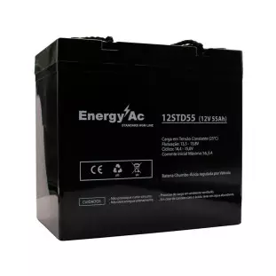 Bateria Para Scooter 12V/55Ah 12std55 EnergyAc - 1