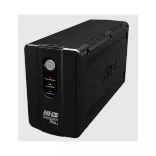 Nobreak 1200Va Compact Plus 4 Entrada Bivolt Saida 120V 02 Baterias 12V/7Ah 90.C1.A01200 Nhs - 1
