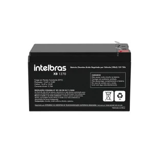 Bateria Para Nobreak 12V/7Ah Xb 1270 4821000 Intelbras - 1