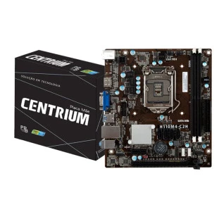 PLACA MAE LGA1151 INTEL C2016-H110M4-C2H MATX DDR4 2400 VGA 6°/7º GER CENTRIUM - 1
