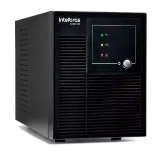 Nobreak 1500Va Senoidal Bivolt Saida 120V Com 02 Bateria 12V/9Ah Snb 1500 Bi Intelbras - 1